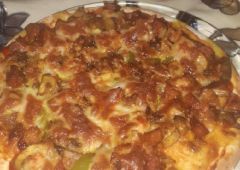 پیتزا گوشت و مرغ (سوپر خانواده)