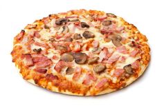 پیتزا ژامبون مرغ (متوسط)