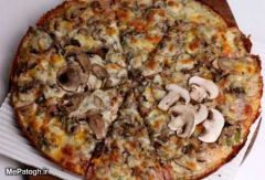 پیتزا قارچ و گوشت (متوسط)